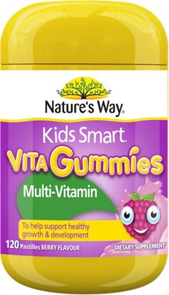 Nature’s Way Kids Smart Vita Gummies Multi-Vitamin 120 Pastilles