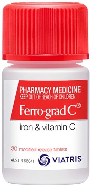Ferro-Grad C Iron + Vitamin C 30 MR Tablets