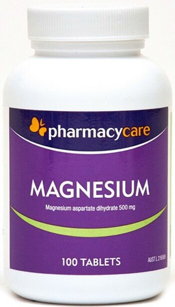 Pharmacy Care Magnesium 100 Tablets