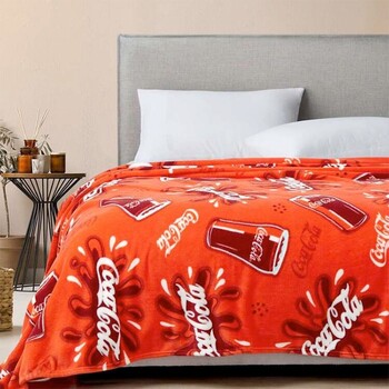 Coca Cola Bed Throw 180 x 210cm
