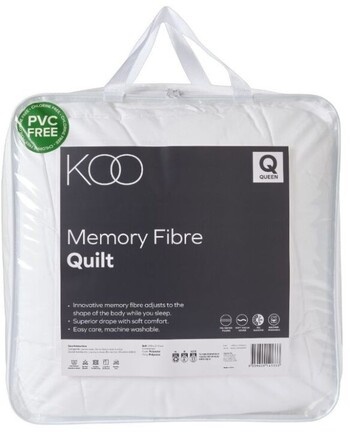 50% off KOO Memory Fibre Quilt