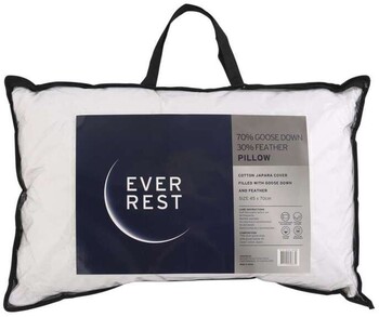 50% off Ever Rest 70% Goose Down 30% Feather Standard Pillow