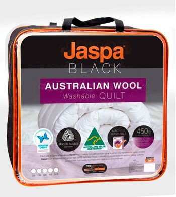 40% off Jaspa Australian Wool Washable Quilt