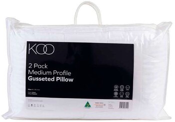 KOO Gusseted Standard Pillow 2 Pack