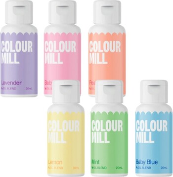 Colour Mill 20ml Oil Blend Pastel Pack