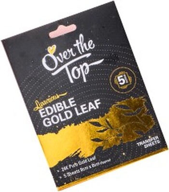 Over the Top Edible Gold Leaf