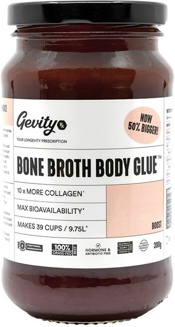 NEW Gevity Rx Bone Broth Body Glue Boost 390g¹