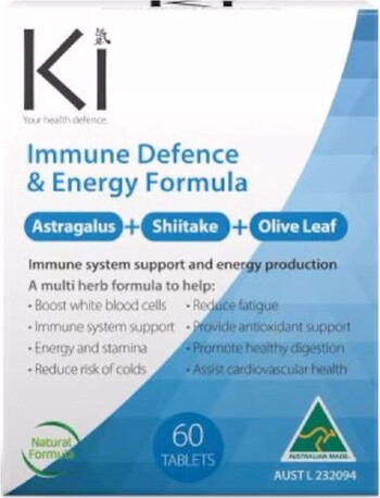 Ki Immunity Defence & Energy Formula 60 Tablets