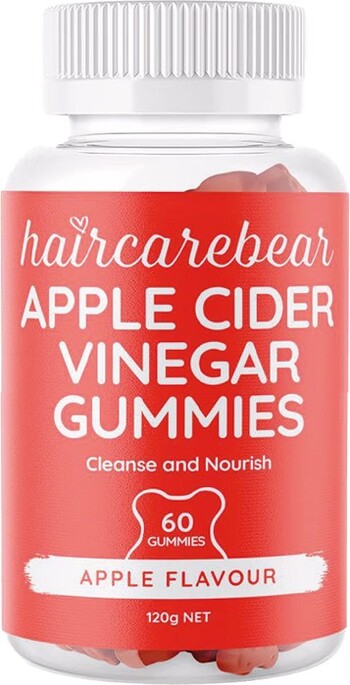 Haircarebear Apple Cider Vinegar Gummies 60 Pack