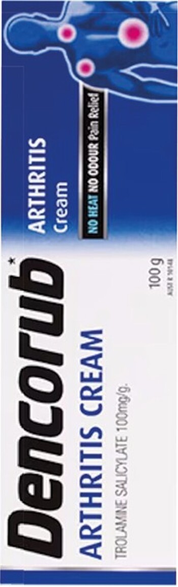 Dencorub Arthritis Pain Relief Cream 100g