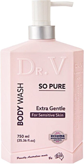 Dr V So Pure Extra Gentle Body Wash 750ml