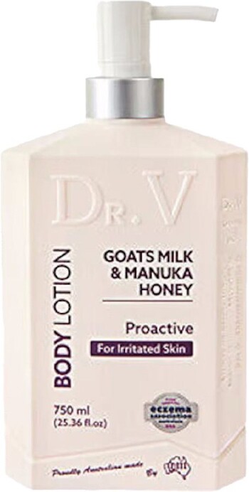 Dr V Goats Milk & Manuka Honey Proactive Body Lotion 750ml