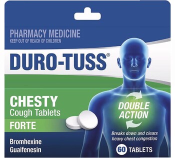 Durotuss Chesty Cough Forte 60 Tablets