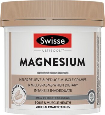 Swisse Ultiboost Magnesium 200 Tablets*