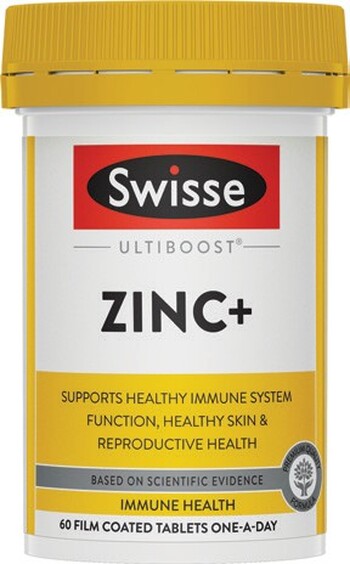 Swisse Ultiboost Zinc+ 60 Tablets*