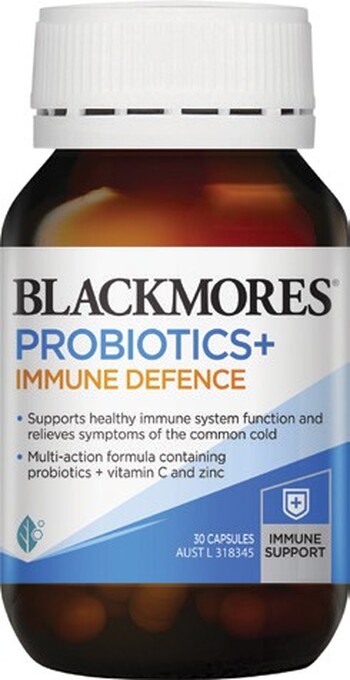 Blackmores Probiotics+ Immune Defence 30 Capsules*