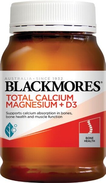 Blackmores Total Calcium Magnesium + D3 200 Tablets*