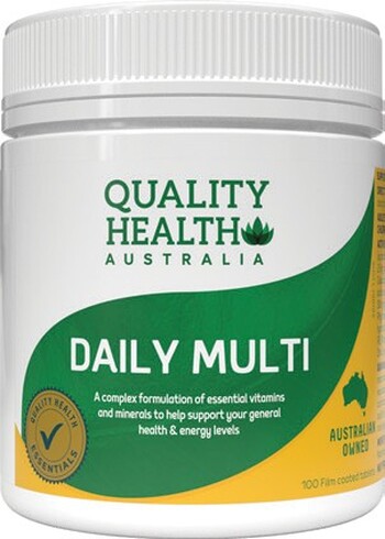 Quality Health Daily Multi 100 Tablets*