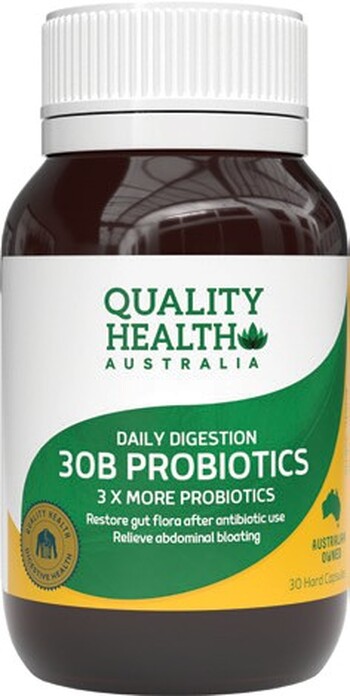Quality Health Daily Digestion 30B Probiotics 30 Capsules*