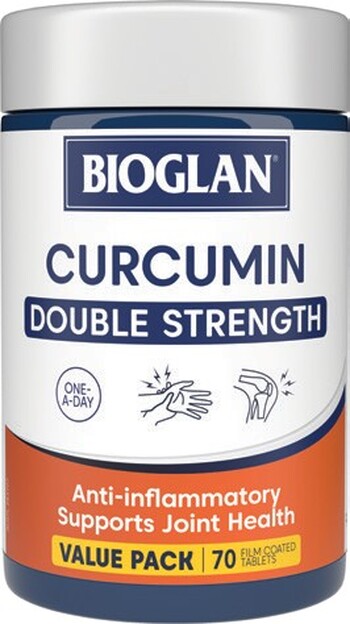 Bioglan Double Strength Curcumin 70 Tablets*