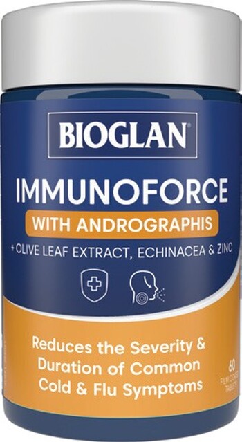 Bioglan Immunoforce with Andrographis 60 Tablets*
