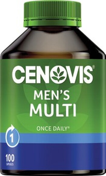 Cenovis Once Daily Men’s Multi 100 Capsules*