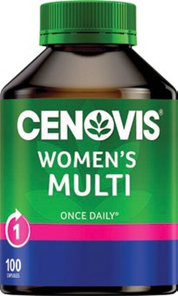 Cenovis Once Daily Women’s Multi 100 Capsules*