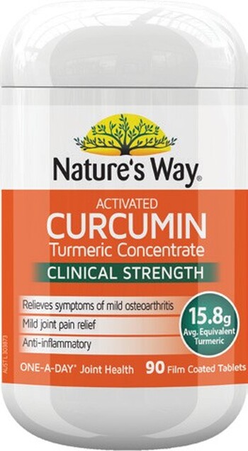 Nature’s Way Activated Curcumin 90 Tablets*
