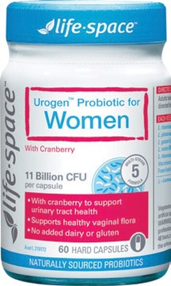 Life-Space Urogen Probiotic For Women 60 Capsules*