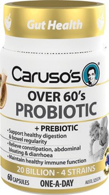 Caruso’s Probiotic Over 60s 60 Capsules*