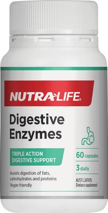 Nutra-Life Digestive Enzymes 60 Capsules*
