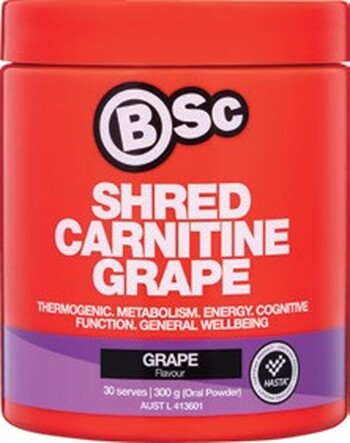 BSc Shred Carnitine Grape 300g*