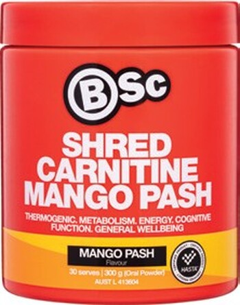 BSc Shred Carnitine Mango Pash 300g*