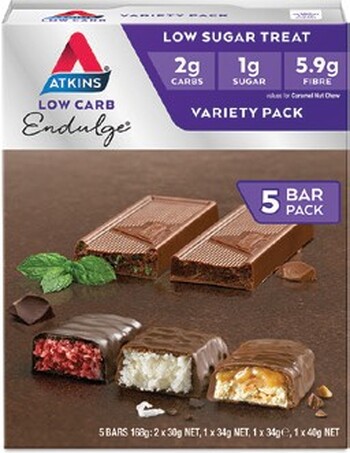 Atkins Endulge Variety 30g 5 Pack*