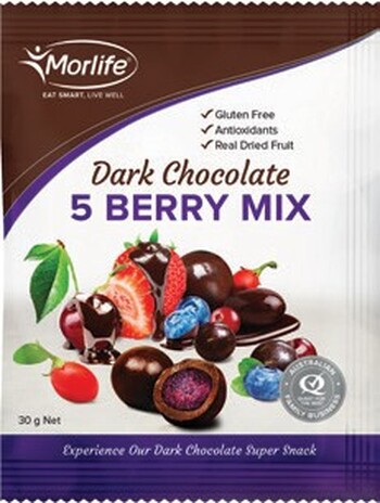 Morlife Chocolate 5 Berry Mix 30g*