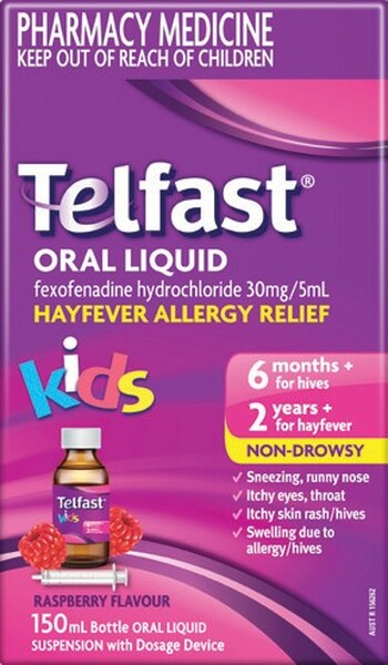 Telfast Kids Oral Liquid 150mL*