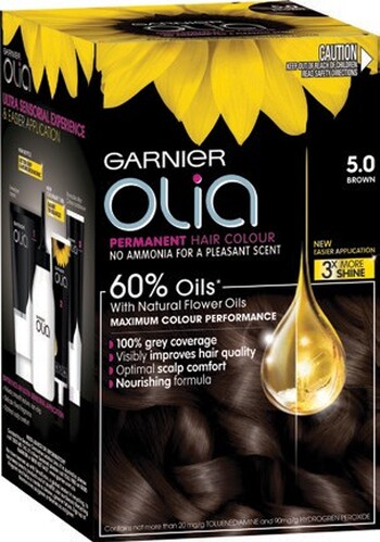 Garnier Olia Permanent Hair Colour 5.0