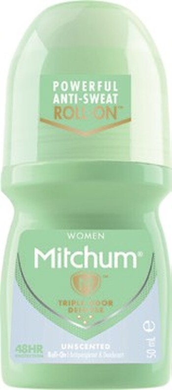 Mitchum Unscented Roll-On 50mL