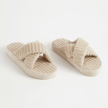 Lucy Cross Strap Home Slippers by Habitat