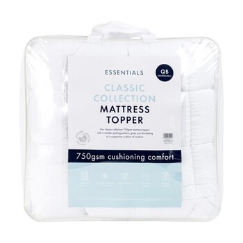 Classic Collection 750gsm Mattress Topper by Essentials