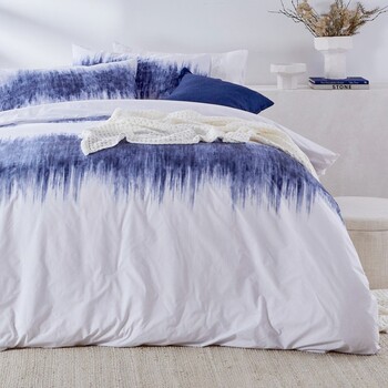 Wave Length Quilt Cover Set by Essentials