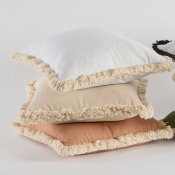 Chester Feather Square Cushion by M.U.S.E.