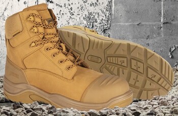 Magnum Site Max W'PROOF Zip Sided Lace Up Safety Boots