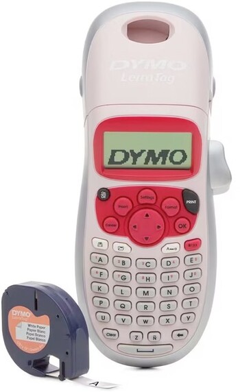 DYMO LetraTag 100H Handheld Labeller Pink