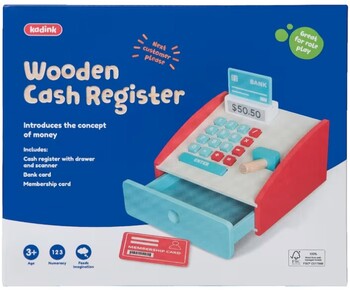 Kadink Wooden Cash Register