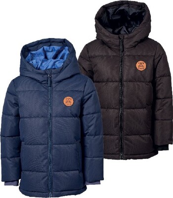 Cape Kid’s Insulated Recycled Puffer Jacket - Navy/Black