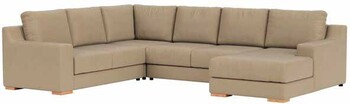 Adaptable 6 Seater Modular Right Chaise