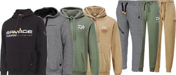 50% off Hoodies & Trackies by Daiwa, Savage Gear &  The Great Northern Brewing Co.
