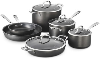 The Cooks Collective 6pc ONE Hard Anodised Cookware Set