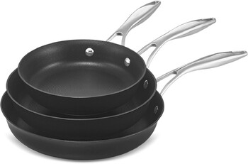 Circulon Style Hard Anodised Triple Frypan Pack 21, 25 and 28cm